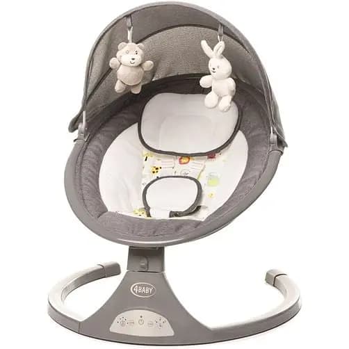 Заколисуючий центр 4Baby Rock'n Relax XXIII Grey - фото 1