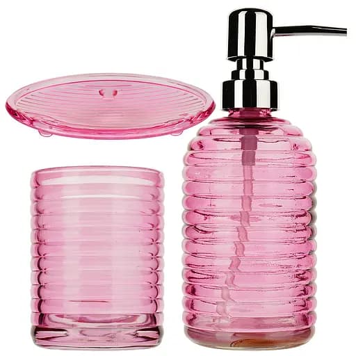 Набор аксессуаров для ванной комнаты SnT 3 предмета (888-158) - фото 1