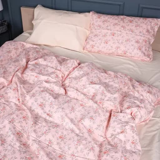 Наволочка MirSon Сатин 22-1397 Floral Elegance 50х70 см рожево-пудрова (2200010565690) - фото 4