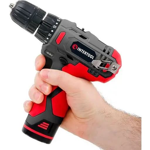 Дриль-шуруповерт Intertool DT-0310 12V 1.5Ah [89133] - фото 12