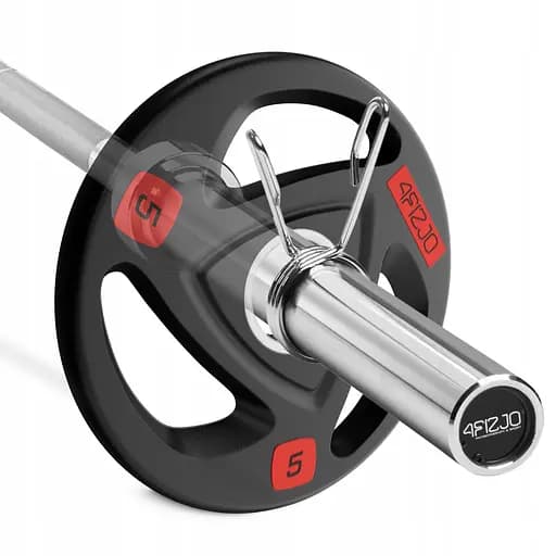 Гриф для штанги прямой олимпийский 4FIZJO 220 см 50 мм (P-5905973401197) - фото 5