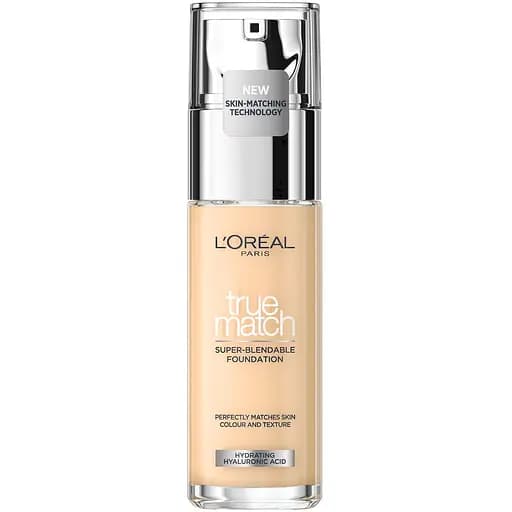 Тональный крем для лица с гиалуроновой кислотой L’Oréal Paris True Match тон 2D/W 30 мл - фото 1