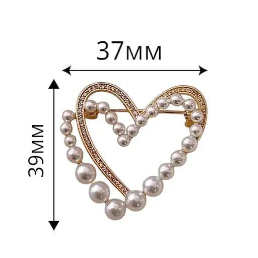 Брошь Сердце (84946803) - фото 2
