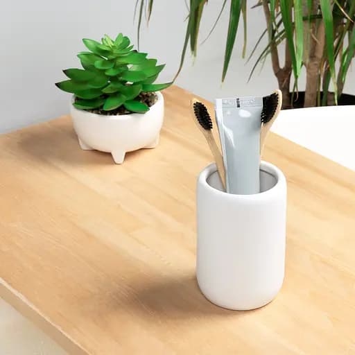 Набор аксессуаров для ванной комнаты МВМ My Home MVM-24 белый (MVM-MH-23 WHITE) - фото 9