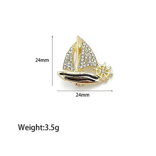 Брошь Парусник (158511392) - фото 2