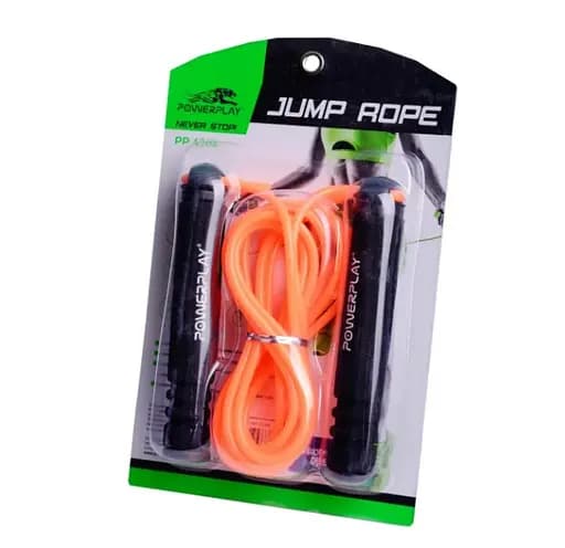 Скакалка PowerPlay 4205 Classic Plus Jump Rope Оранжевая 2,7 м (PP_4205_Orange) - фото 5