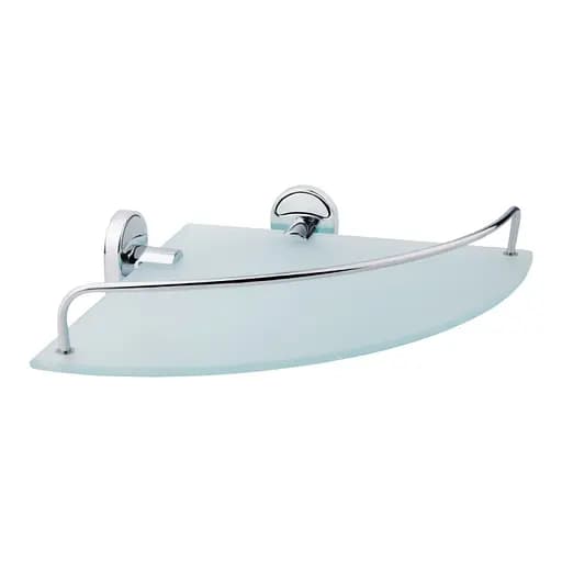 Поличка скляна кутова Lidz (CRG) -114.10.01 - фото 1