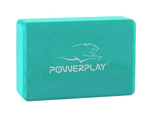 Блок для йоги PowerPlay 4006 Yoga Brick Мятный (PP_4006_Mint_Yoga_Brick) - фото 1