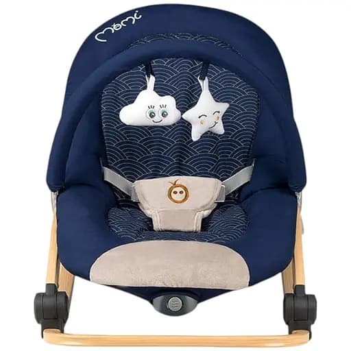 Шезлонг-гойдалка MoMi Lumiwood Blue Navy - фото 1