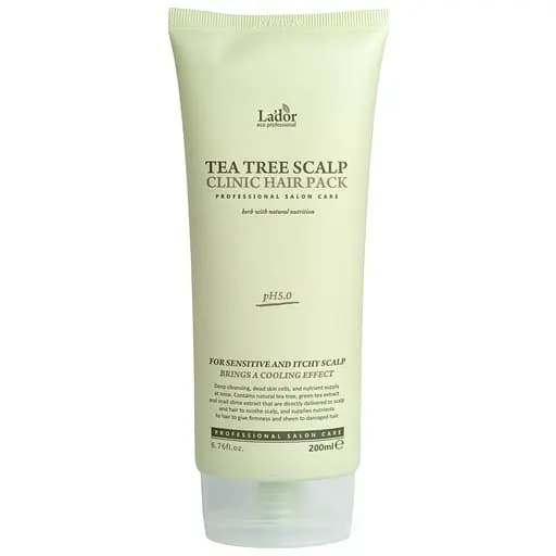 Маска-пилинг для кожи головы с чайным деревом Tea Tree Scalp Hair Pack La'dor 200 мл - фото 1