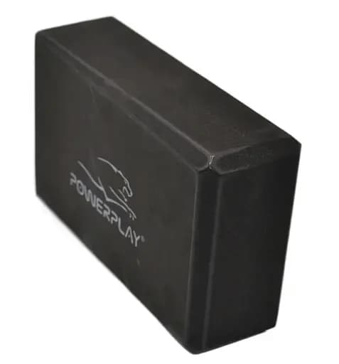Блок для йоги PowerPlay 4006 Yoga Brick Черный (PP_4006_Black) - фото 5
