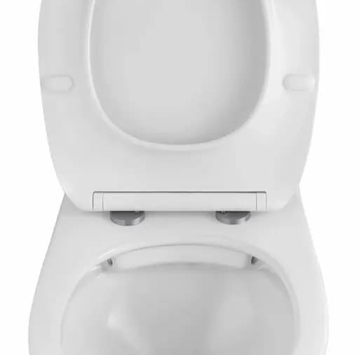 Унитаз подвесной безободковый Kroner Oker WHI533536 RIMLESS с сиденьем (KO533536WHIR) (CV033120) - фото 4