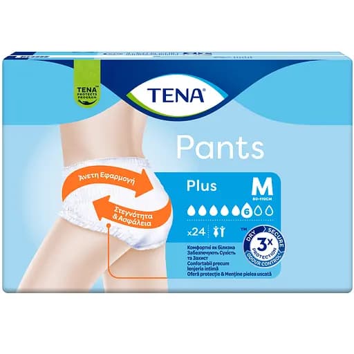 Труси-підгузки для дорослих Tena Pants Plus Мedium 24 шт. - фото 2