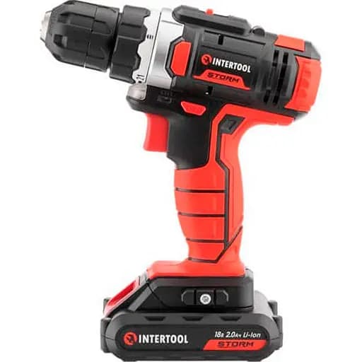 Дриль-шуруповерт Intertool WT-0314 18V 2x2Ah [89139] - фото 1