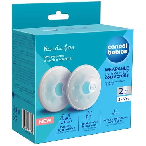 Вкладний контейнер молокозбірник Canpol babies  2 шт. (1/700) - фото 13