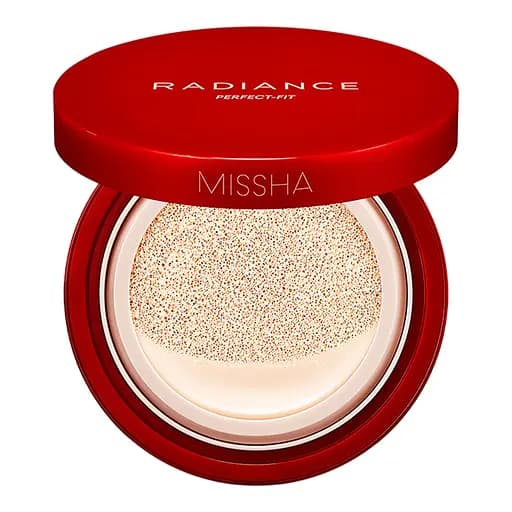 Тональна основа-кушон Radiance Perfect-Fit Cushion Foundation SPF 50 №19 Ivory Missha 15 г - фото 1