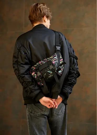 Мужская сумка бананка Sambag Dynamicdart 38 × 21 × 7 см (80411707m) - фото 4