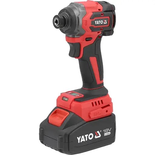 Безщітковий ударний шуруповерт Yato Li-Ion 18 В (YT-82798) - фото 1