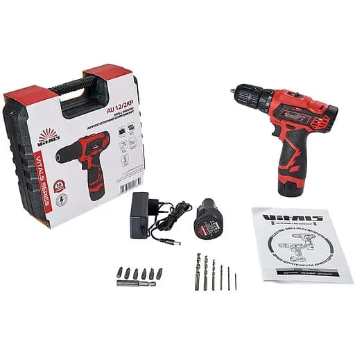 Дриль-шурупокрут Vitals AU 12/2KP акумуляторний (181683) - фото 9