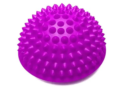 Полусфера массажная киндербол EasyFit 15 см жесткая фиолетовая (EF-3002-V) - фото 1