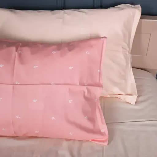 Наволочка MirSon Сатин 22-1398 Garden Blooms 50х70 см рожево-пудрова (2200010565973) - фото 1