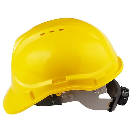 Каска будівельна Sigma 8 точок кріплення (жовта) 9414521 - фото 3