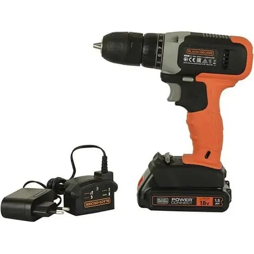 Дриль-шуруповерт Black+Decker BCD001C1 [119552] - фото 4