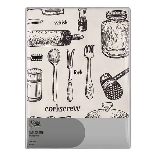 Скатертина Ardesto Kitchen 140х180см, 90% поліестер, 10% бавовна (ART08KN) - фото 1