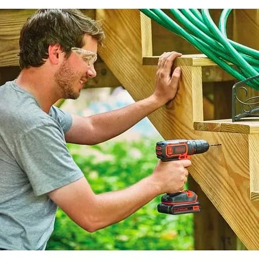 Дриль-шуруповерт Black+Decker BDCDD12B 10.8V 1.5Ah [89317] - фото 2