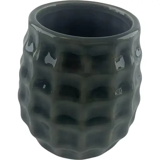 Набор аксессуаров для ванной комнаты No brand керамический серый 28.5x22.5x9 см - фото 4