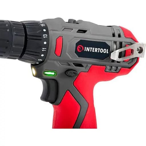 Дриль-шуруповерт Intertool DT-0310 12V 1.5Ah [89133] - фото 11