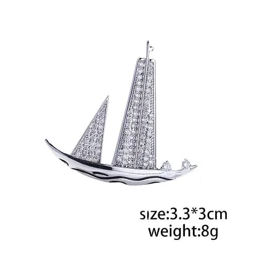 Брошь Парусник (158511393) - фото 2