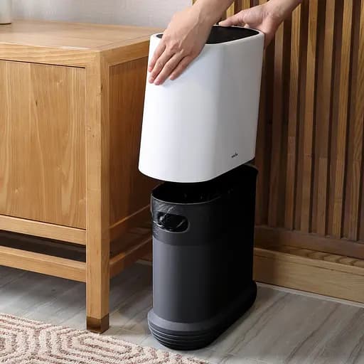 Набор аксессуаров для ванной комнаты My Home MVM-02 белый с черным (MVM-MH-02 WHITE/BLACK) - фото 7