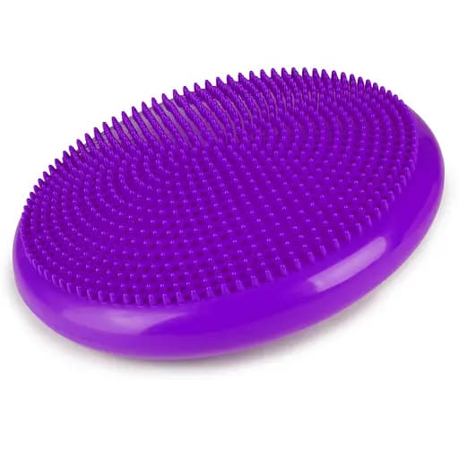 Балансировочная подушка-диск Cornix 33 см (сенсомоторная) массажная XR-0056 Violet - фото 2