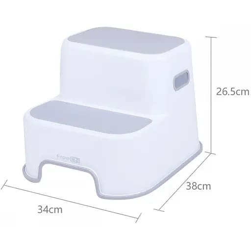 Ступени для ребенка в ванную FreeON White/Grey (42332) - фото 5