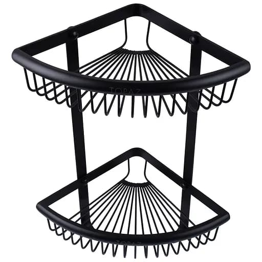 Полочка угловая двойная TOPAZ TKB-4115-2-BL - фото 2