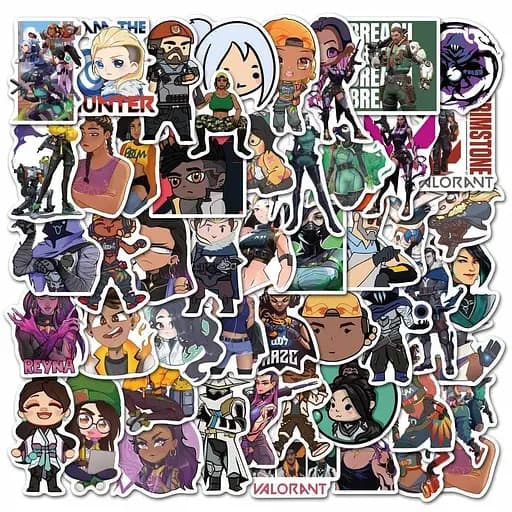 Стикерпак GeekLand Valorant 100 штук - фото 5