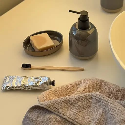 Комплект аксесуарів для санвузла МВМ My Home Delhi сірий (MVM-MH-46 GRAY) - фото 7