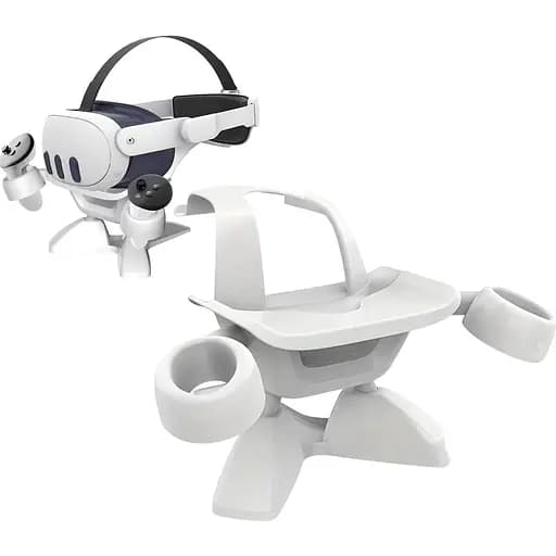 Підставка VR SHINECON для VR-окулярів Meta/Oculus Quest 2/3/3S/Rift/Rift S White  - фото 3