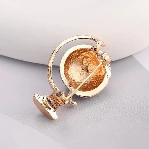 Брошь Глобус (158511327) - фото 3