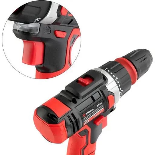 Дриль-шуруповерт Intertool WT-0317 18V 2x2Ah [89140] - фото 6