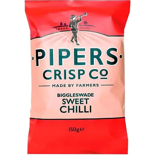 Чипсы Pipers Crisps со вкусом сладкого перца чили 150 г (916192) - фото 1