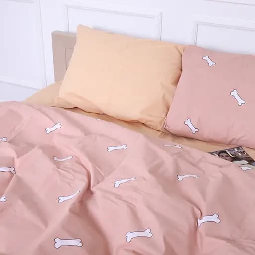 Простирадло MirSon Бязь 17-4774 Clermont-Ferrand 150х220 см бежеве (2200008963422) - фото 3