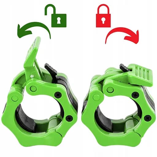 Замки для олимпийского грифа 4FIZJO Quick Release 50 мм 2 шт 4FJ0521 (P-5907739317391) - фото 6