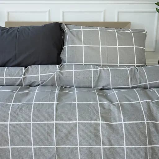 Простирадло MirSon Бязь 17-4751 Julia 220x240 см сіре (2200008933951) - фото 5