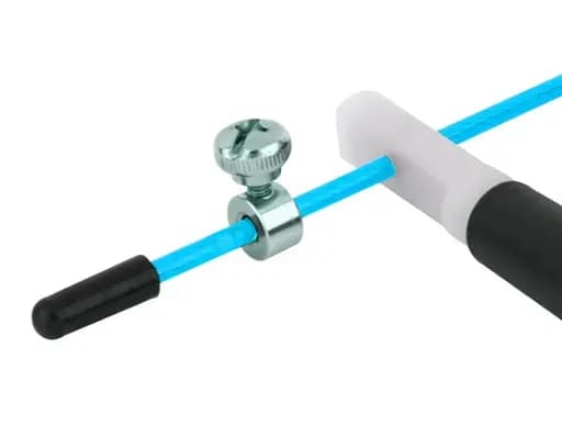 Скакалка скоростная PowerPlay 4202 Ultra Speed ​​Rope Бирюзовая 2,9м (PP_4202_Cyan) - фото 4