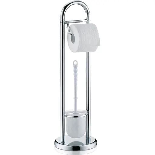 Набор аксессуаров для туалета Kela Fabio 65х19 см серебристый (18002) - фото 1