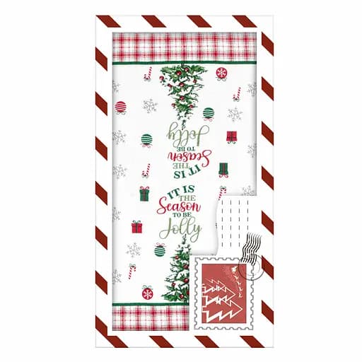 Подарочный набор полотенец в коробке Ardesto Christmas Tree 38х63см, 2шт, 100% хлопок (ART3863HTB) - фото 1