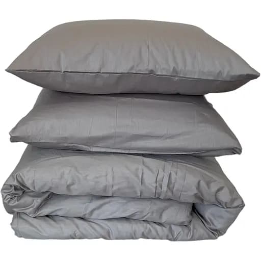 Наволочка Ecotton Chateau Grey сатин 50х70 см 2 шт. сіра (24737) - фото 2