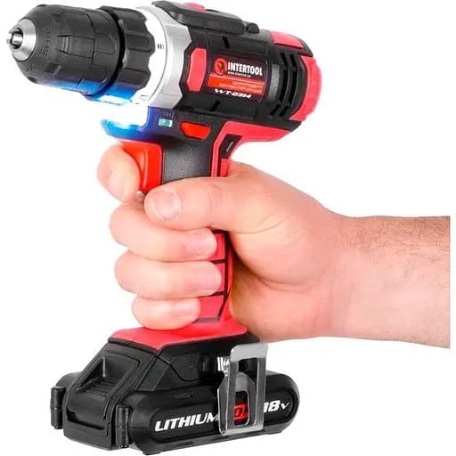 Дриль-шуруповерт Intertool WT-0314 18V 2x2Ah [89139] - фото 8